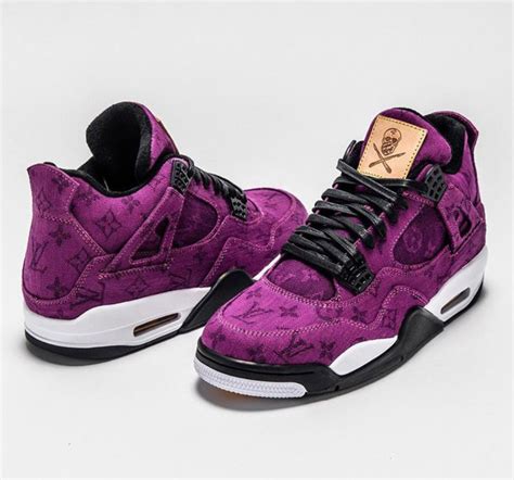 louis vuitton jordan 4 custom.